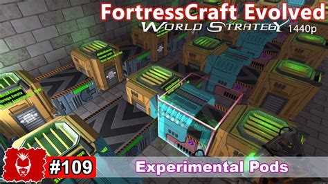 fortresscraft evolved laboratory analyze|Experimental Pods .